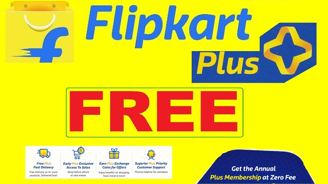 Flipkart Plus Free | Flipkart plus membership Free How To Get - YouTube