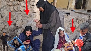 Comforting Sakina after the death of her teenage husband in nomadic life