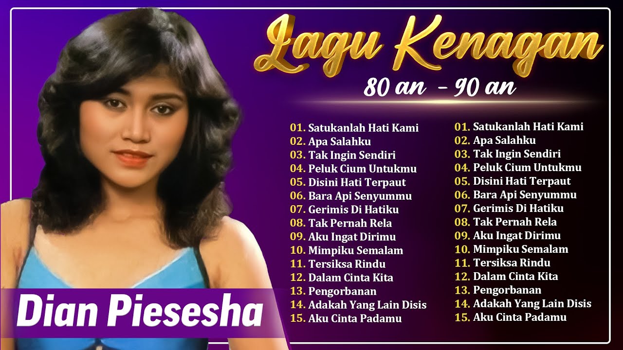DIAN PISESHA | Lagu Nostalgia 80-90AN | Lagu Lawas Penuh Kenangan
