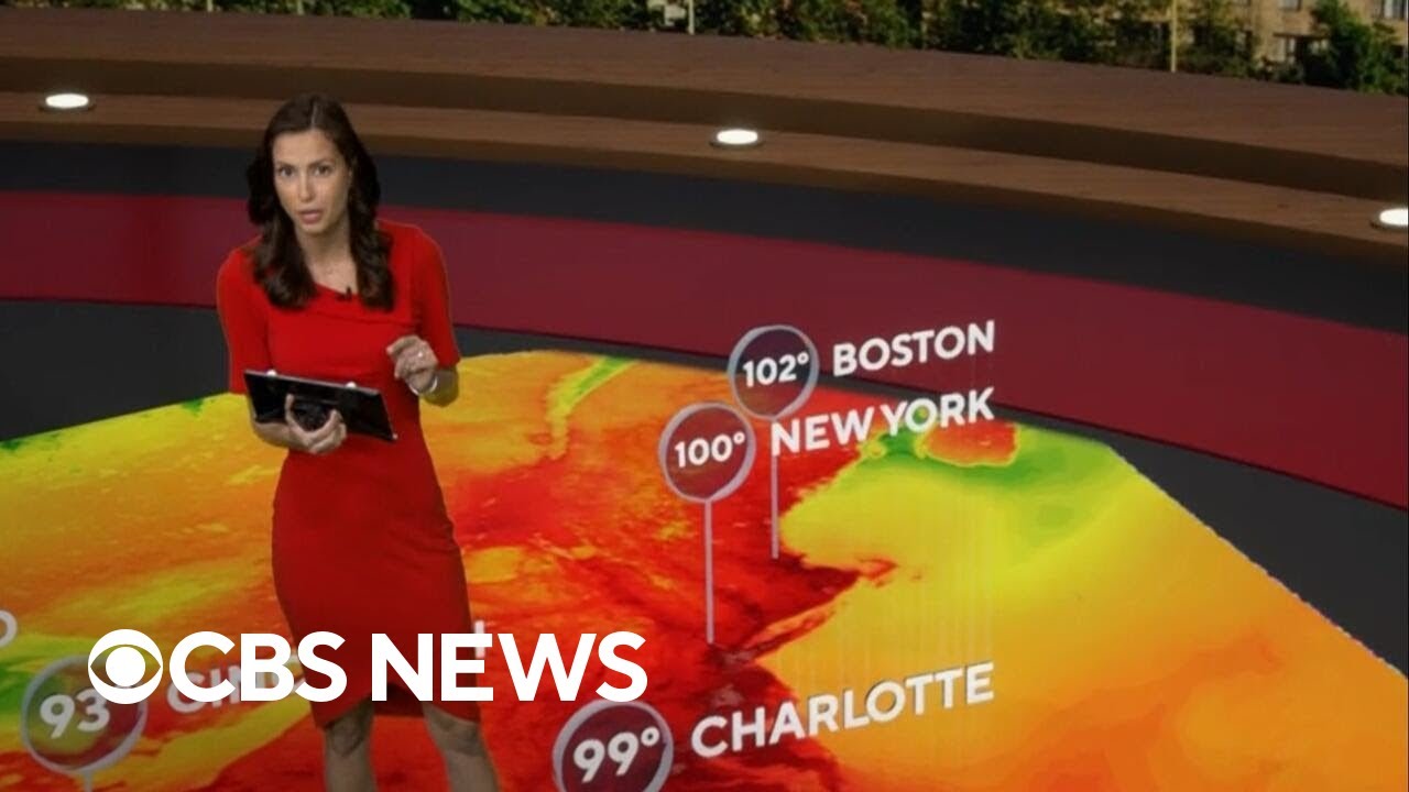 Extreme heat in the Northeast expected to reach triple-digit temperatures