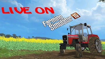 Farming Simulator 15 gold edition playing on the dedicated server soon to be open from 21/11/15