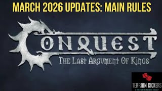 Conquest TLAOK MArch 2026 Main Rules Update Profile