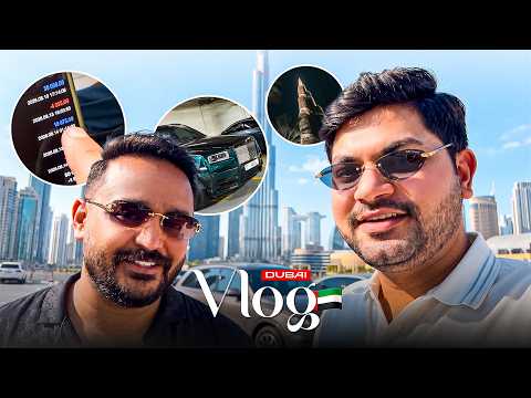 I Bought a ₹10,000 Movie Ticket in Dubai ! 😱 DUBAI VLOG - Sports Car, Rolls-Royce, Live Trading