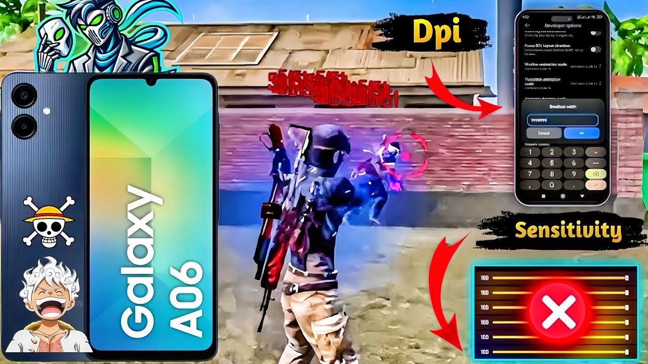 📲"Sensibilidad Perfecta para Free Fire en Samsung Galaxy A06: ¡Guía Completa!"