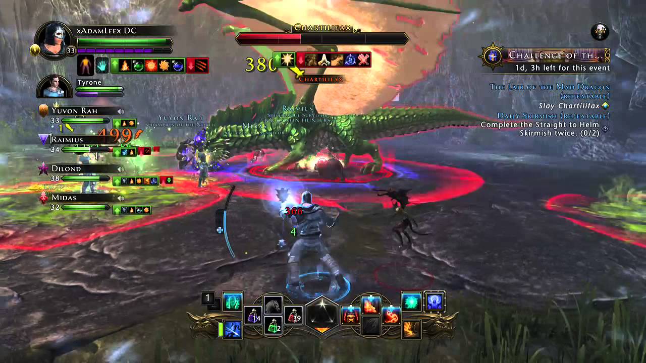 Neverwinter: Bossing #10 - Chartilifax The Dragon (Devoted Cleric)