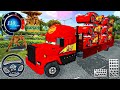 Mack Truck McQueen in India Driving Bus Simulator 