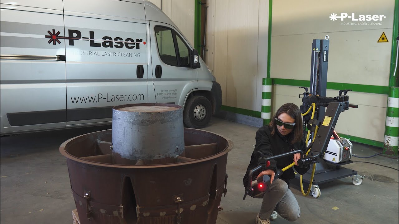 Laser head balancer making laser cleaning lighter YouTube