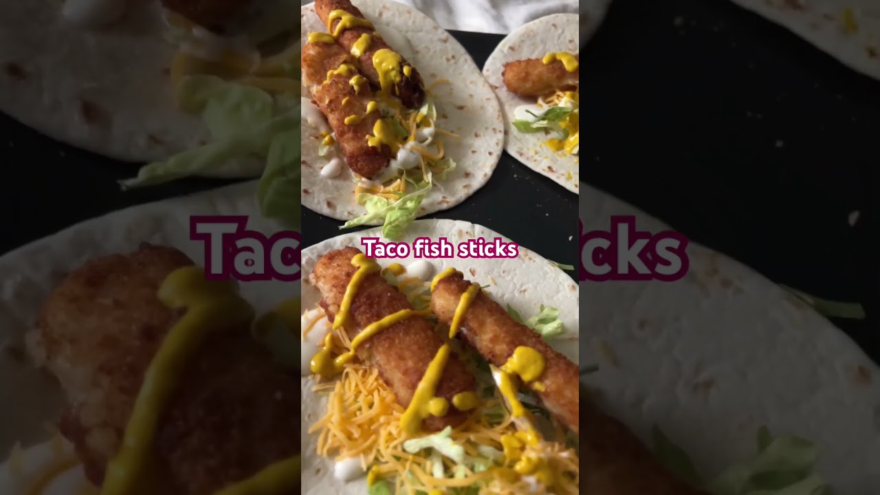 Taco fish sticks