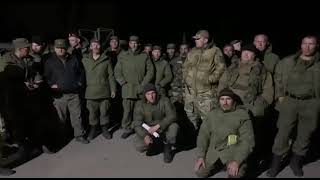 Добровольцы из России после того, как попали на Украину.