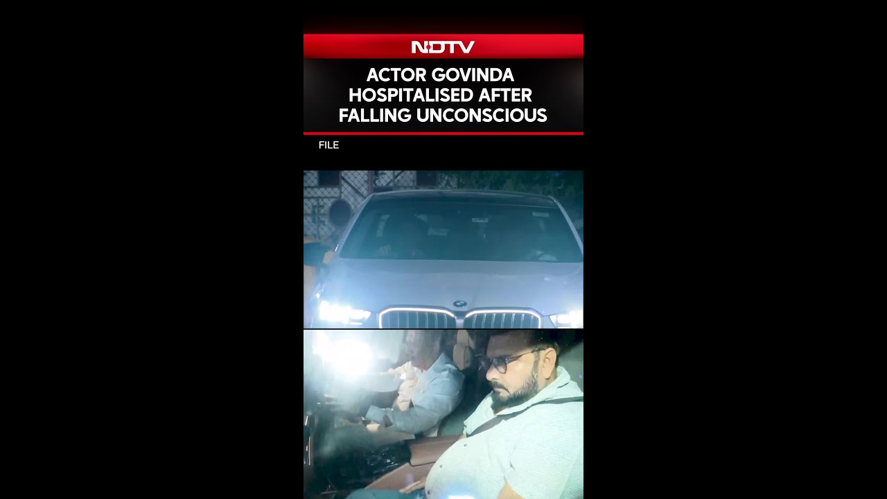 Actor Govinda Hospitalised After Falling Unconscious At Home