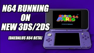 N64 Emulator Running on New 3DS/2DS [DaedalusX64]