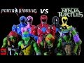 (SPANISH) Power Rangers VS Las Tortugas Ninjas Stop Motion ESPANOL