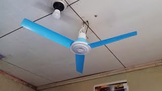 Ceiling fan | Kipas angin gantung mini warna biru