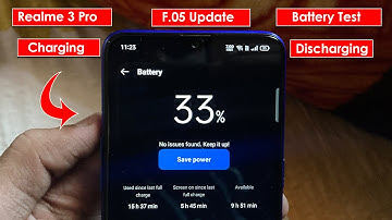 Realme 3 Pro F05 Update Battery Charging Discharging Testing Realme UI 2.0 Android 11
