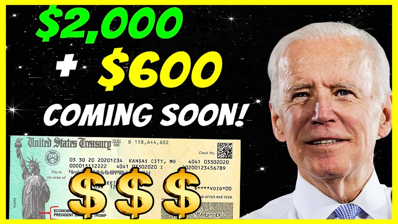 (NEW $2000 + $600 CHECKS!) $600 SECOND STIMULUS CHECK UPDATE & STIMULUS PACKAGE UPDATE 01/07/2021