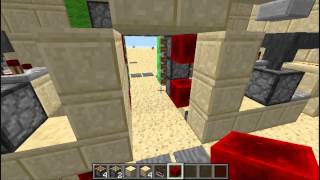 Minecraft: Flush Piston Head Doors