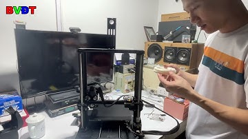 Lắp Ráp Và In Thử Máy In 3D Creality Ender 3 V3 SE | Test Mẫu In Có Sẵn Trong Thẻ SD