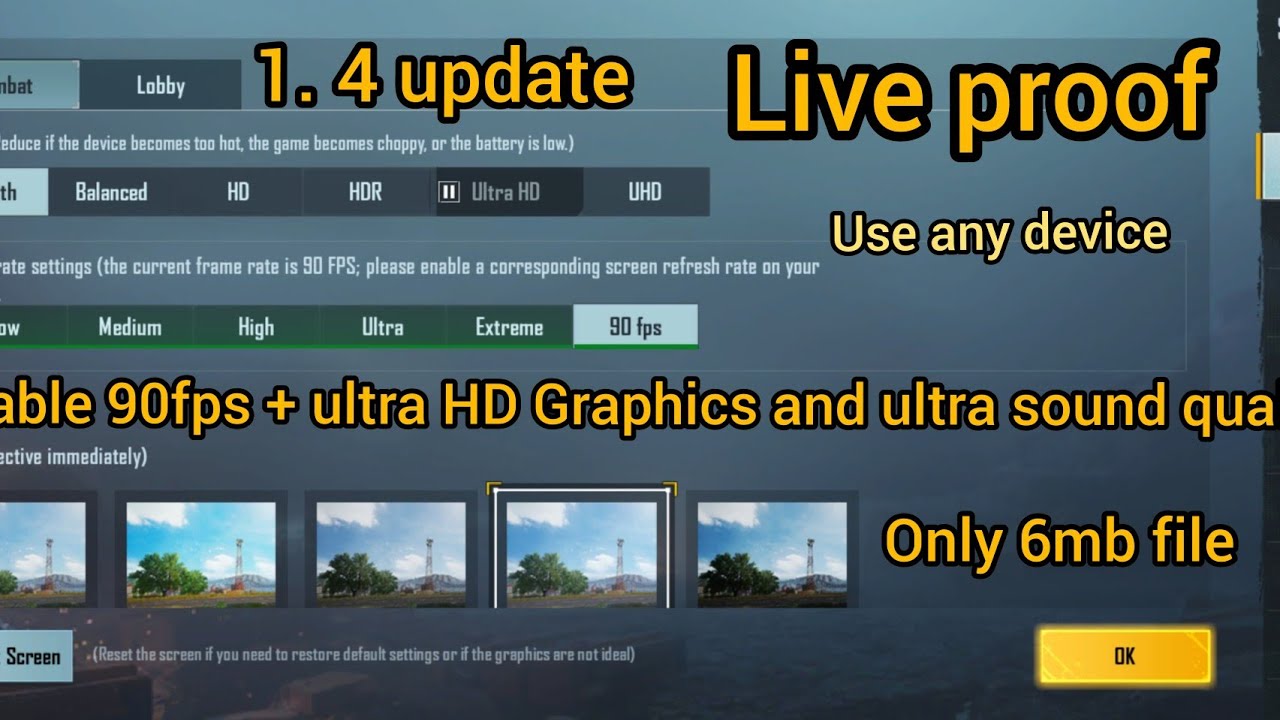 90 FPS PUBG MOBILE 1.4 UPDATE HOW TO GET 90 FPS IN PUBG MOBILE