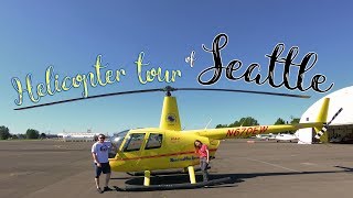 What do you see on a Seattle helicopter tour? — featuring Ted & Kay Bobak