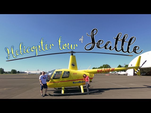 Helicopter tour of Seattle — Ted & Kay Bobak (video thumbnail)