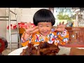 |733| Quá mê chuột đồng chiên xả 3 Na giờ là người việt nam luôn rồi | Trần Tiên JP Family