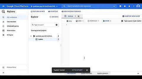 Google Cloud Fundamentals Getting Started with BigQuery |SDK GCP|