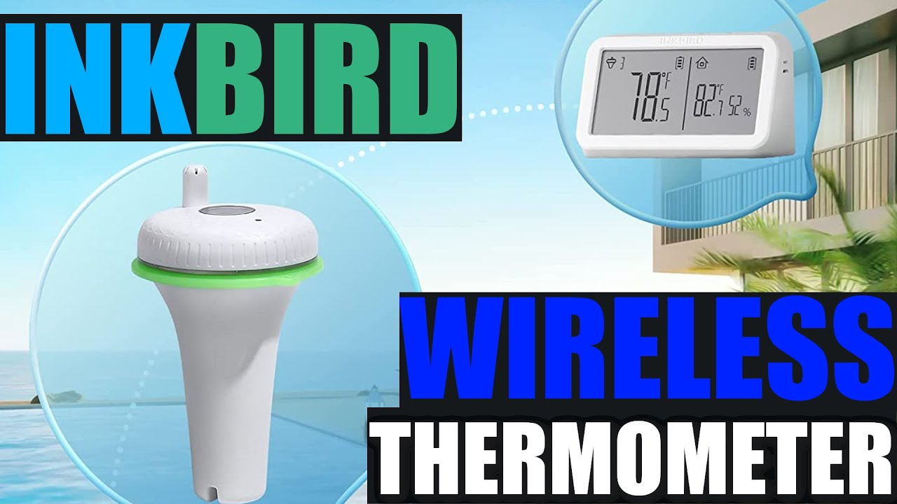 INKBIRD Wireless Floating Pool Thermometer Waterproof Temperature Humidity  Monitor 3 Channels For Swimming Pool Hot Tubs - AliExpress