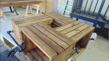 Crate Table DIY