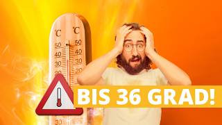 Bis 36 Grad - Deutschland wird zum Freiluftbackofen