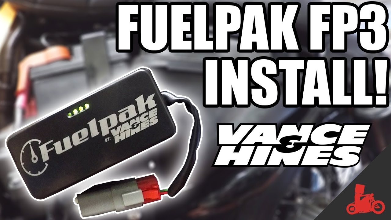 How to Install Vance & Hines Fuelpak FP3 - Harley Sportster 48 - YouTube