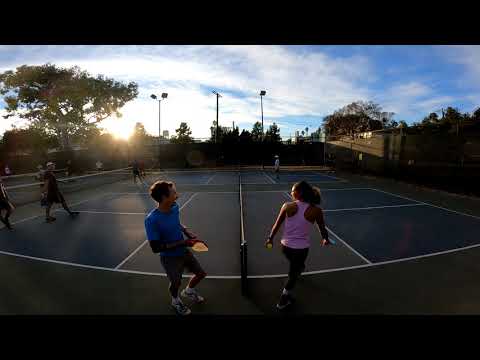 Bad Pickleball High Level Rec Play 5.0+ Jessie Irvine Paul Johnson Jeff Warnick LeftyMatt 3 Games