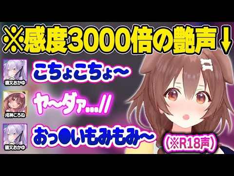 悪ふざけでころさんにちょっかいをかけるも破壊力が過ごすぎるセ●シーボイスに困惑するリスナーｗ面白まとめ【戌神ころね/猫又おかゆ/ホロライブ/切り抜き】