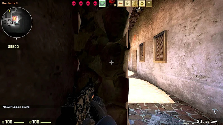 CS:GO Ninja Defuse 1v5 (Competitive Matchmaking)