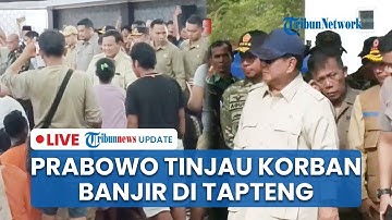 🔴Presiden Prabowo ke Tapteng Pakai Helikopter, Bertemu Pengungsi Banjir Bandang dan Cek Dapur Umum