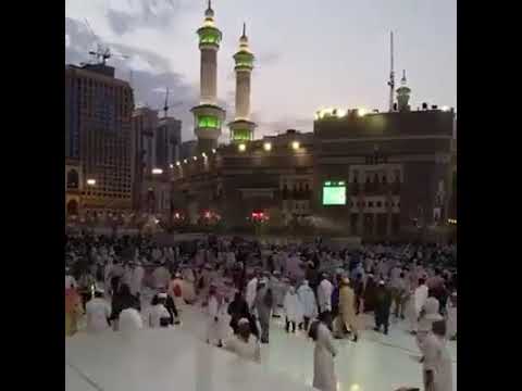 تصوير من خارج المسجد الحرام بمكة المكرمة 