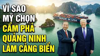 Vì Sao Người Mỹ Chọn QUẢNG NINH Làm Cảng Biển thay vì Nam Định hay Thái Bình 