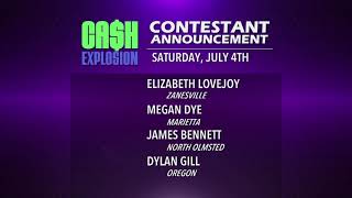 Contestant Announcement - May 16, 2026 (7/4/26)