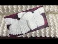 Crochet baby cardigan/two pattern crochet sweater