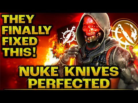 INFINITE NUKE KNIVES PERFECTED! They Finally Fixed These! [Destiny 2 Hunter Build]