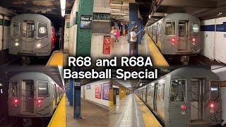 R68 and R68A Baseball Special action along 6th & 8th Avenue