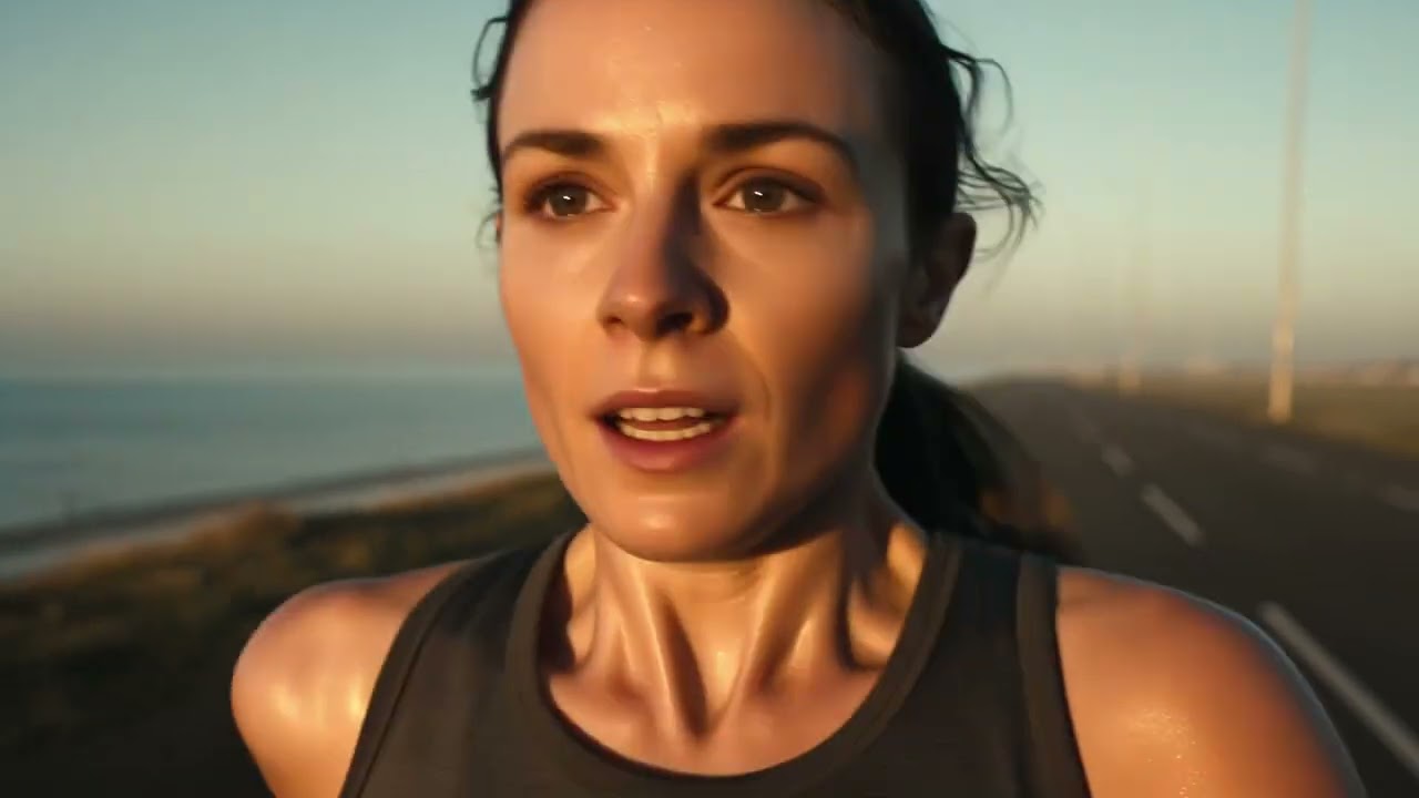 RUNNING SHOE SPEC AD — video still