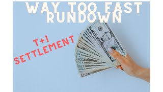 FINRA T+1 settlement: New policy. May 28th, 2024. SIE exam and Series 7 Exam