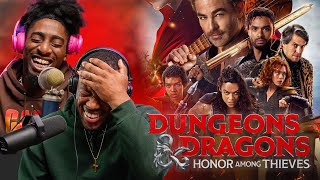 Dungeons & Dragons: Honor Among Thieves - First Time MOVIE REACTION!! HILARIOUS!!!