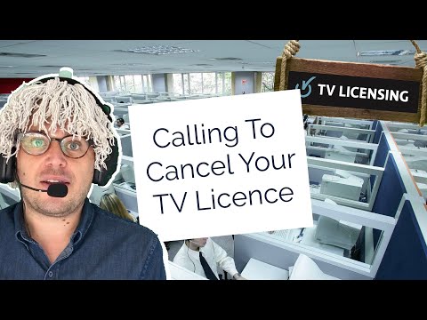 Phoning Up To Cancel Your TV Licence
