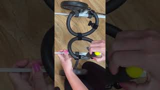 Adjusting Leg Rings for K9 Cart Wheelchairs