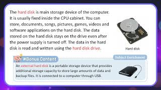 Computer memory and storage Devices || Chapter-1 || Class-4 || Computer-4