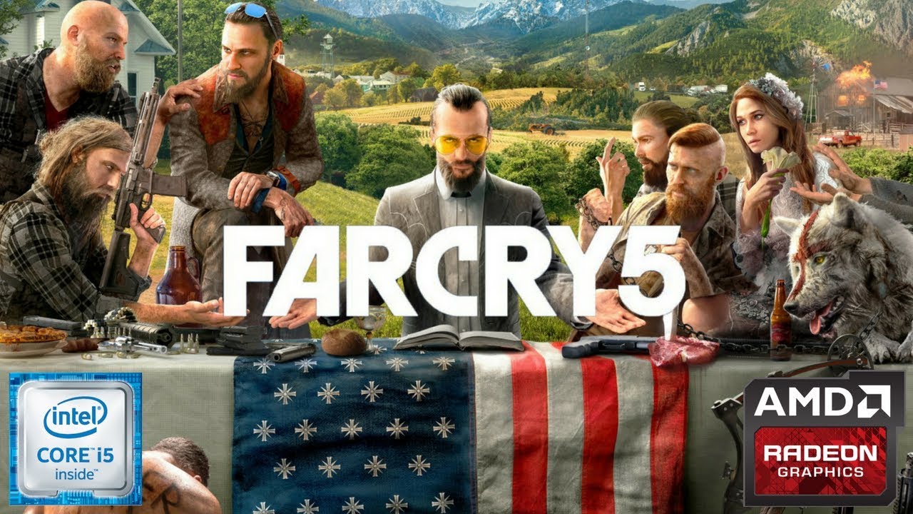 Far Cry 5 | Intel Core i5 6200U | AMD Radeon R5 M335 - YouTube