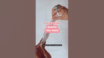 6 #Amazon Basics You Need | Shop on my Amazon Storefront - link in bio. #basics #amazonmusthaves
