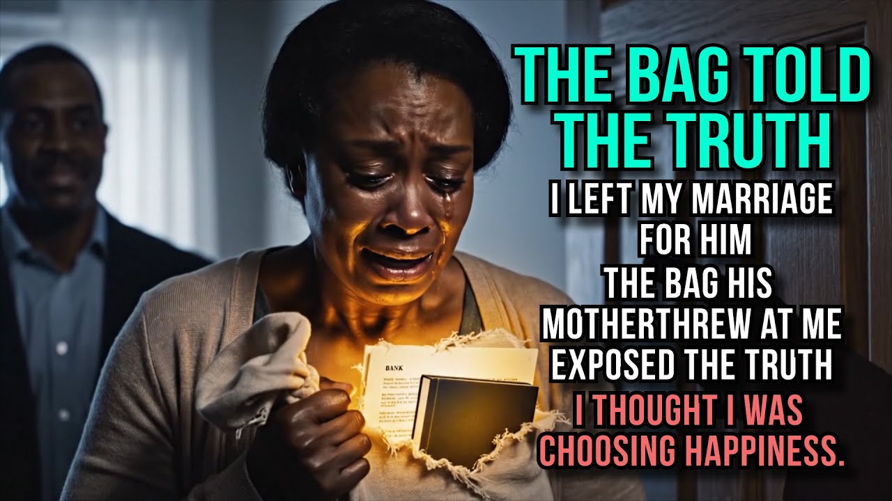 I Left My Marriage for Him — The Bag His Mother Threw at Me Exposed the Truth