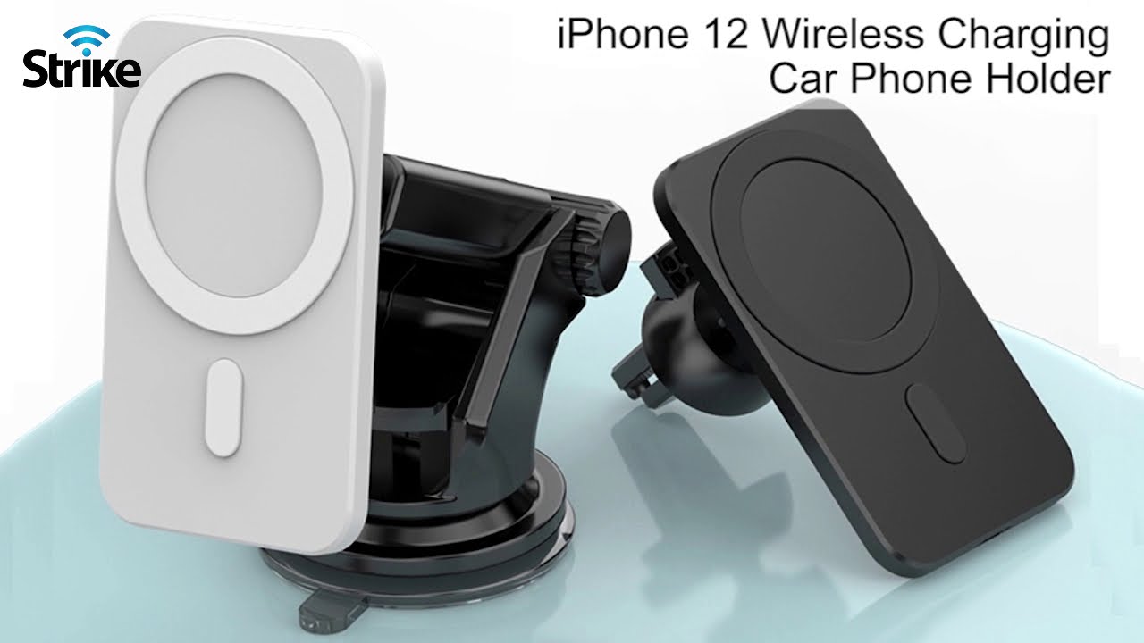iPhone 12 Wireless Charging MagSafe Car Phone Holder from Strike YouTube